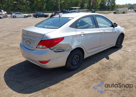 2015 Hyundai Accent Gls z USA, uszkodzony, nr VIN KMHCT4AEXFU849880
